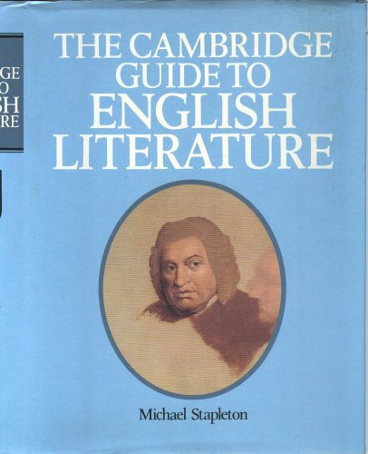 Imagen de archivo de The Cambridge Guide to English Literature a la venta por Better World Books