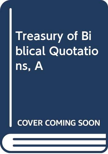 9780600332473: Treasury of Biblical Quotations, A