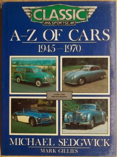 Stock image for A-Z OF CARS 1945-1970 for sale by WorldofBooks