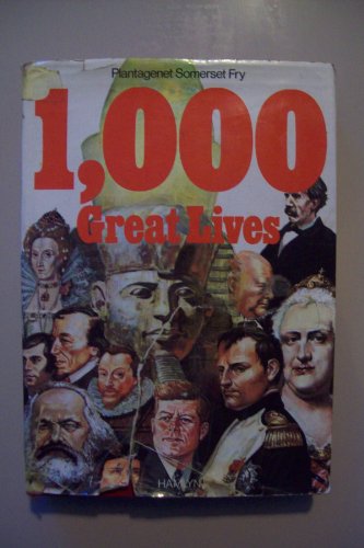 Imagen de archivo de 1000 Great Lives a la venta por AwesomeBooks