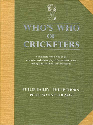 Beispielbild fr Whos Who of Cricketers zum Verkauf von Reuseabook
