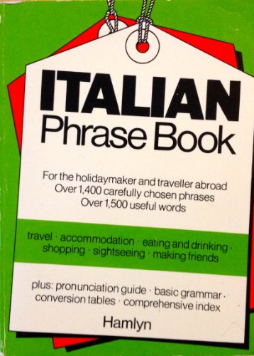 Beispielbild fr Italian Phrase Book zum Verkauf von Wonder Book