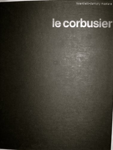 Beispielbild fr Le Corbusier zum Verkauf von Better World Books