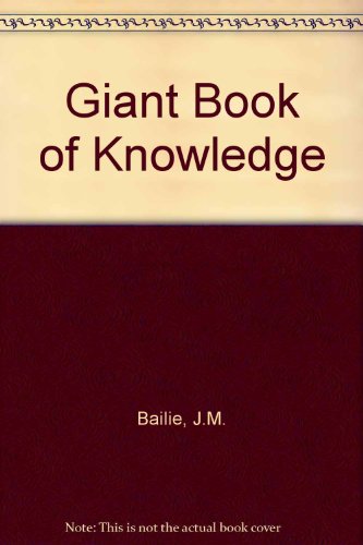 Beispielbild fr Giant Book of Knowledge zum Verkauf von WorldofBooks