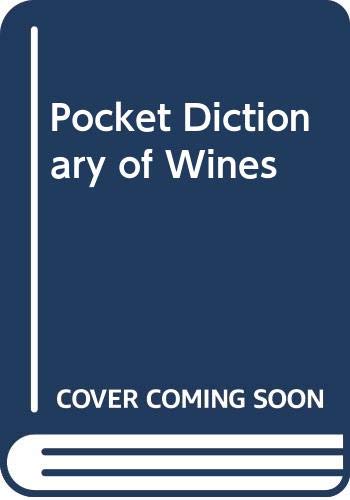 Stock image for Hamlyn Pocket Dictionary of Wines for sale by Wonder Book