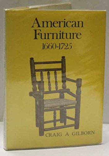 Stock image for American furniture, 1660-1725 (Country Life collectors' guides) for sale by HPB-Movies