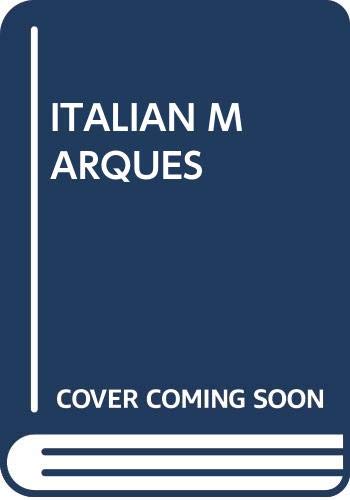 Imagen de archivo de ITALIAN MARQUES a la venta por WorldofBooks