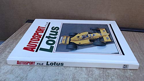Beispielbild fr Lotus (Autosport) zum Verkauf von AwesomeBooks