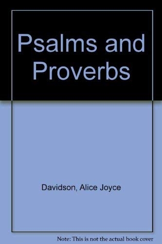 Beispielbild fr Psalms and Proverbs zum Verkauf von AwesomeBooks