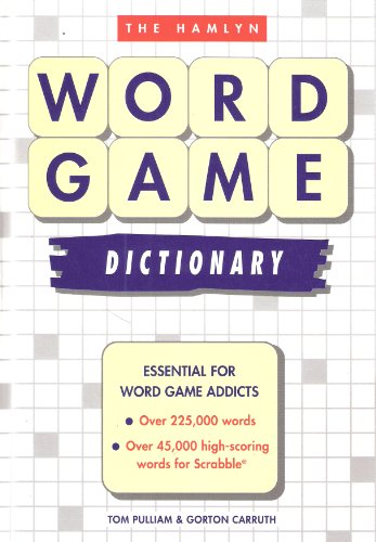 Beispielbild fr The Hamlyn Word Game Dictionary zum Verkauf von AwesomeBooks