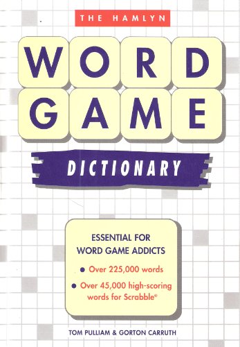 The Hamlyn Word Game Dictionary (9780600576426) by Pulliman, Tom; Carruth, Gorton