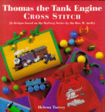 Thomas The Tank Engine Cross Stitch Hardcover Book 20 Designs 1995 Helena Turvey for sale online 