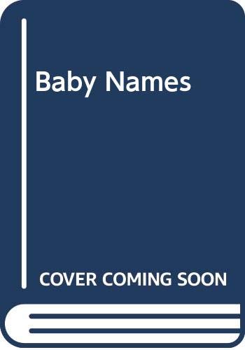 Stock image for Whs Baby Names 1st Run for sale by Red's Corner LLC