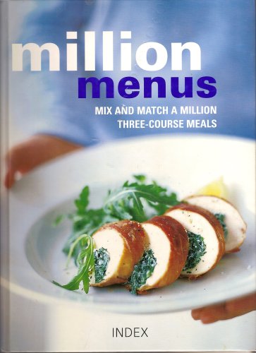 9780600612384: Million Menus - Mix and Match a Million Three Course Meals