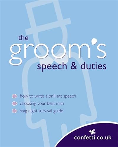 Stock image for Confetti: The Grooms Speech and Duties for sale by Reuseabook