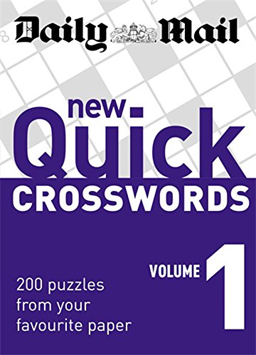 Imagen de archivo de Daily Mail: New Quick Crosswords 1 (The Daily Mail Puzzle Books) a la venta por WorldofBooks