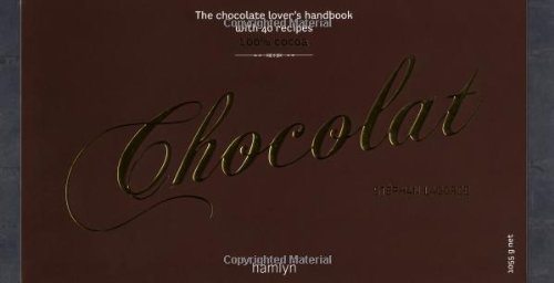 Beispielbild fr Chocolat by Stephan Lagorce zum Verkauf von Reuseabook