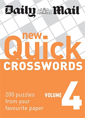 Stock image for New Quick Crosswords (v. 4) for sale by MusicMagpie