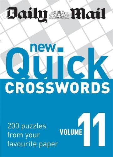 Stock image for Daily Mail: New Quick Crosswords 11 (The Daily Mail Puzzle Books) for sale by AwesomeBooks