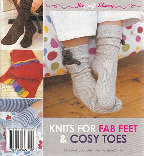 Beispielbild fr The Craft Library : Knits for Fab Feet & Cosy Toes zum Verkauf von WorldofBooks