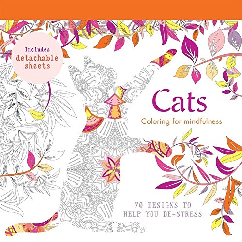 Stock image for Cats: 70 designs to help you de-stress (Coloring for Mindfulness) for sale by Orion Tech