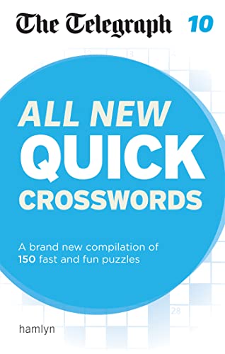 Stock image for The Telegraph: All New Quick Crosswords 10 (The Telegraph Puzzle Books) for sale by WorldofBooks