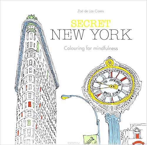 Imagen de archivo de Secret New York: Colouring for mindfulness a la venta por GF Books, Inc.