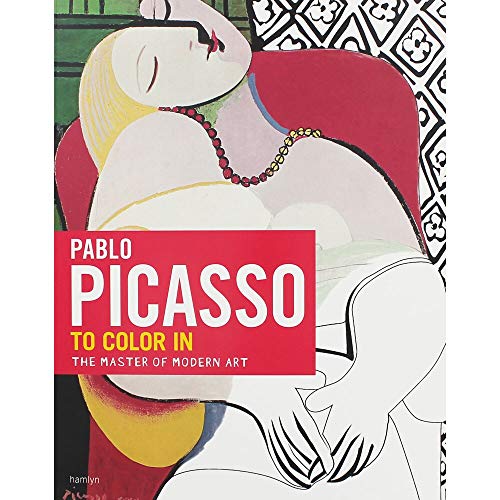 Imagen de archivo de Pablo Picasso. To Colour In. The Master of Modern Art a la venta por The London Bookworm