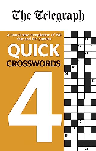 Stock image for The Telegraph Quick Crosswords 4 (The Telegraph Puzzle Books) for sale by WorldofBooks
