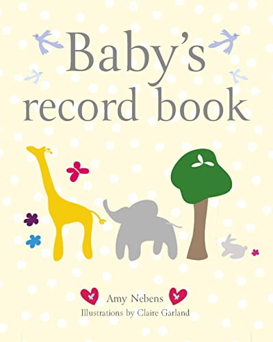 Beispielbild fr Baby's Record Book zum Verkauf von Blackwell's