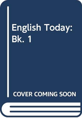 English Today: Bk. 1 (9780602203627) by Ronald Ridout