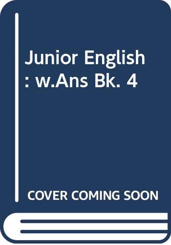 Junior English Book: With Answers (9780602226190) by Richards, Haydn