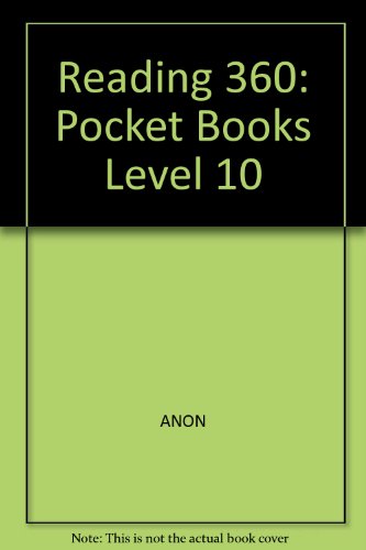 Pocket Books First Set Group Pack: Level 10 (Reading 360 Pocket Books) (9780602238025) by ANON