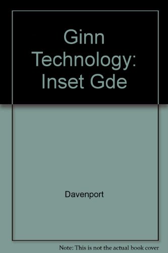 Ginn Technology INSET Guide (9780602239855) by DAVENPORT
