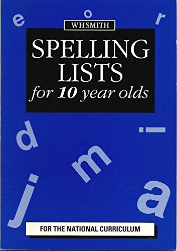 Stock image for Spelling Lists for Ten Year Olds for sale by MusicMagpie
