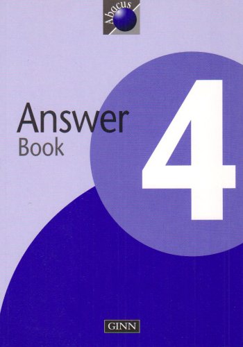 Stock image for 1999 Abacus Year 4 / P5: Answer Book (NEW ABACUS (1999)) for sale by WorldofBooks