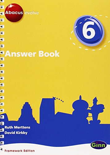 Imagen de archivo de Abacus Evolve Framework Edition Year 6/P7: Answer Book (Abacus Evolve Fwk (2007)) a la venta por WorldofBooks
