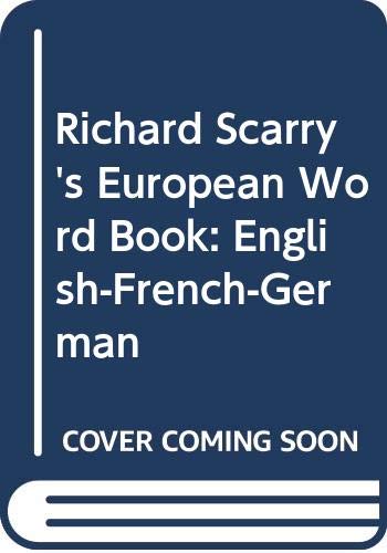 9780603550256: Richard Scarry's European Word Book