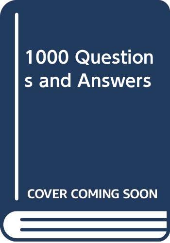 9780603551185: 1000 Questions and Answers