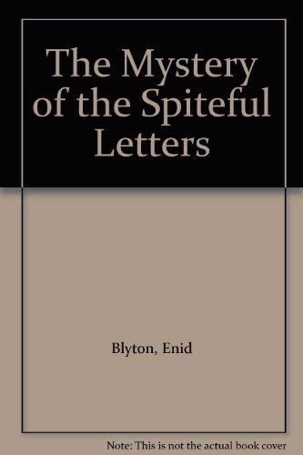 Stock image for MYSTERY OF THE SPITEFUL LETTERS/DEAN-NTEGRA- for sale by Iridium_Books