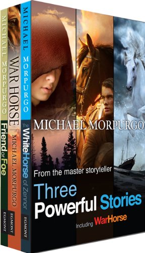 Beispielbild fr Michael Morpurgo Three Powerful Stories: Friend or Foe, War Horse and White Horse of Zennor zum Verkauf von Zoom Books Company