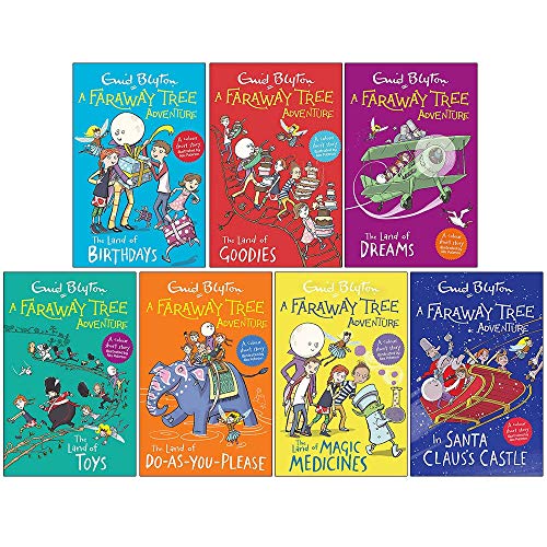 Beispielbild fr Enid Blyton Books The Magic Faraway Tree Collection 6 Books Colour Set zum Verkauf von Front Cover Books