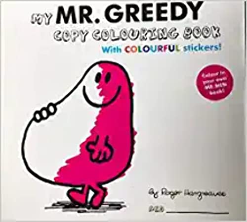 Imagen de archivo de Mr Men Mr Greedy Colouring a la venta por AwesomeBooks