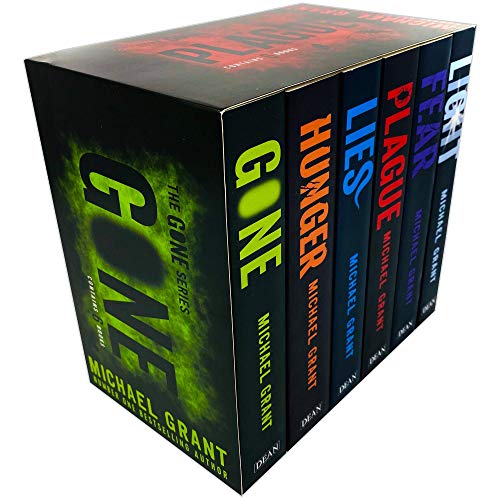 Imagen de archivo de Gone Series 6 Books Collection Box Set by Michael Grant (Gone, Hunger, Lies, Plague, Fear Light) a la venta por GoldBooks