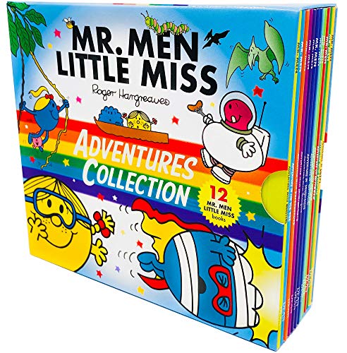Beispielbild fr Mr. Men & Little Miss Adventures Collection 12 Books Box Set by Roger Hargreaves zum Verkauf von WorldofBooks