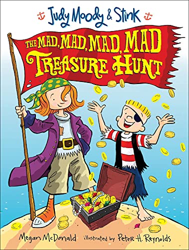 Stock image for The Mad, Mad, Mad, Mad Treasure Hunt (Turtleback School Library Binding Edition) (Judy Moody Stink) for sale by Front Cover Books