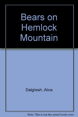 Stock image for The Bears on Hemlock Mountain for sale by Better World Books