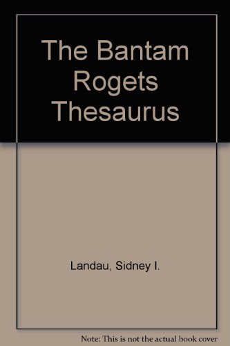 Stock image for Bantam Roget's Thesaurus in Dictionary Form for sale by ThriftBooks-Dallas