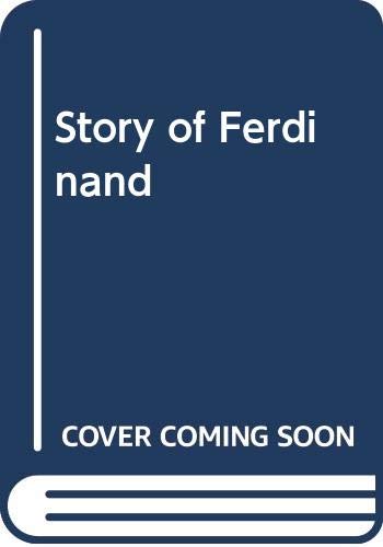 Imagen de archivo de Story of Ferdinand a la venta por SecondSale