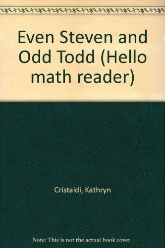 9780606092449: Even Steven and Odd Todd (Hello math reader)